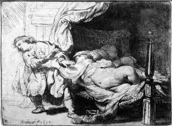 Joseph und die Frau des Potiphar